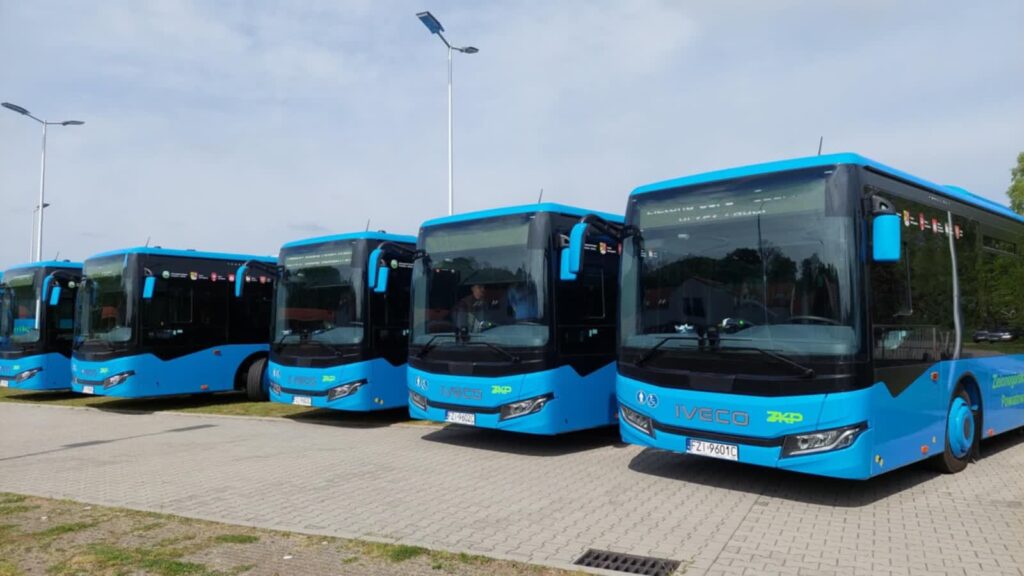 Nowe autobusy Zielonogórskiej Komunikacji Powiatowej Radio Zachód - Lubuskie