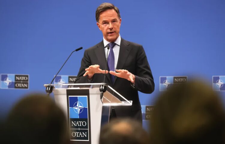 Mark Rutte, fot. PAP/EPA/OLIVIER HOSLET