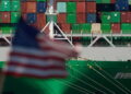 Transport towarów do USA - zdj. ilustracyjne (PAP/EPA/ALLISON DINNER)