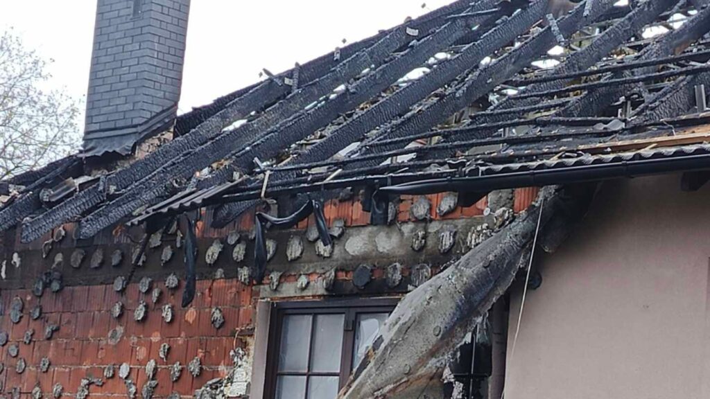 Pożar Azylu na Koziej Radio Zachód - Lubuskie