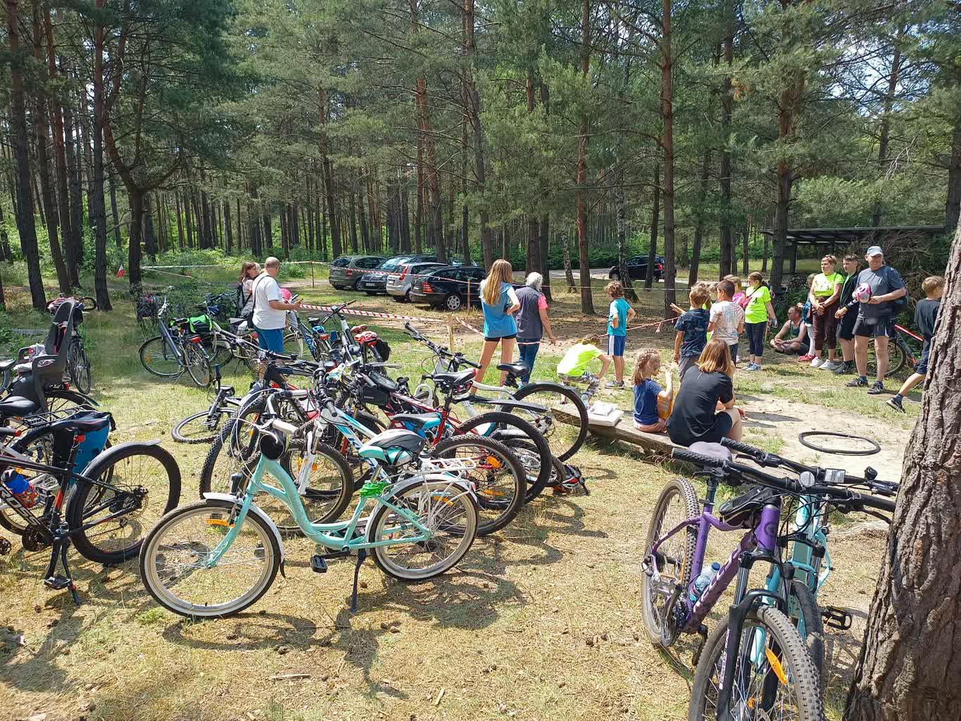 Rowerowy Dzień Ziemi z żagańskim Ogniwem