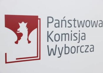 Logo Państwowej Komisji Wyborczej. Fot. PAP/Leszek Szymański