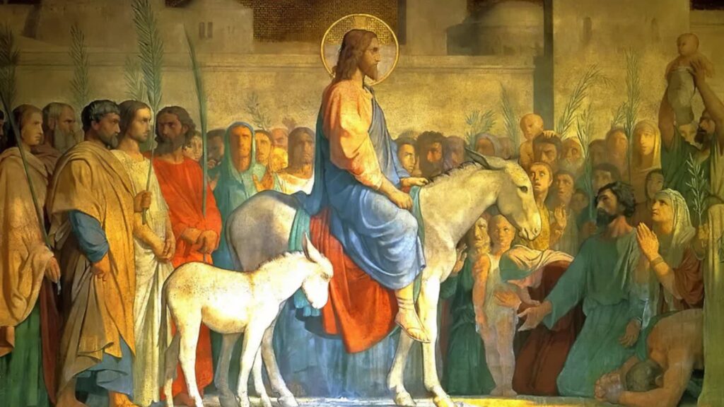 Wjazd Chrystusa do Jerozolimy. Fot. Jean Hippolyte Flandrin