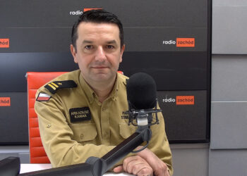 Arkadiusz Kaniak, rzecznik lubuskiej straży pożarnej Radio Zachód - Lubuskie