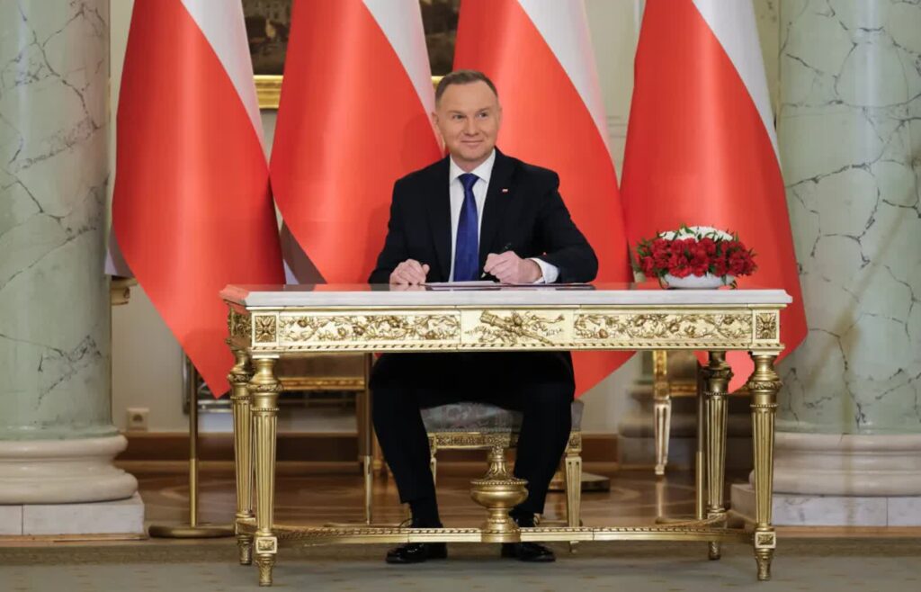Prezydent Andrzej Duda Fot. PAP/Paweł Supernak