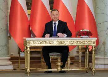 Prezydent Andrzej Duda Fot. PAP/Paweł Supernak