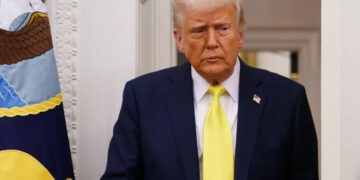 Prezydent USA Donald Trump. Fot. PAP/EPA/ WILL OLIVER / POOL