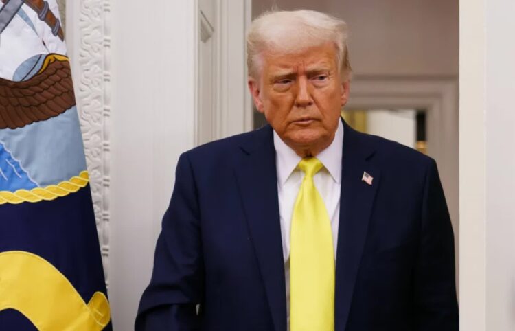 Prezydent USA Donald Trump. Fot. PAP/EPA/ WILL OLIVER / POOL