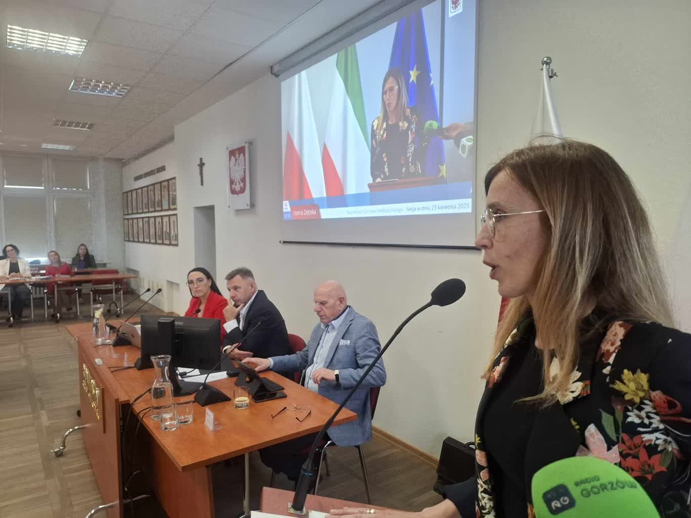 Hanna Dębska zabiera głos Radio Zachód - Lubuskie