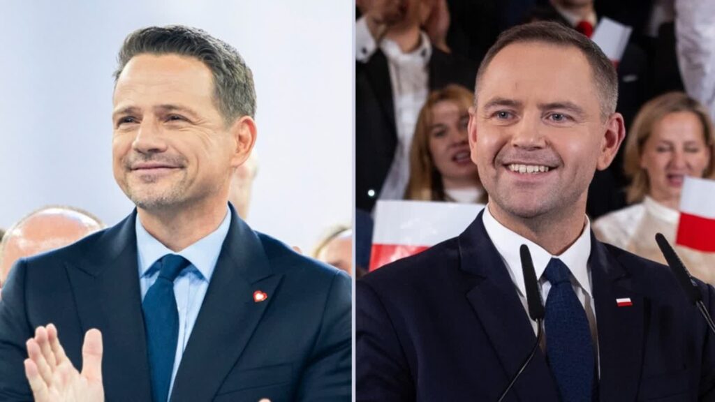 Kandydaci na prezydenta Polski - Rafał Trzaskowski i Karol Nawrocki (fot. oficjalne strony kandydatów na Facebooku)