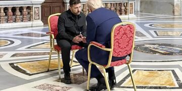 Wołodymyr Zełenski i Donald Trump. Fot. PAP/EPA/PRESIDENTIAL PRESS SERVICE HANDOUT HANDOUT