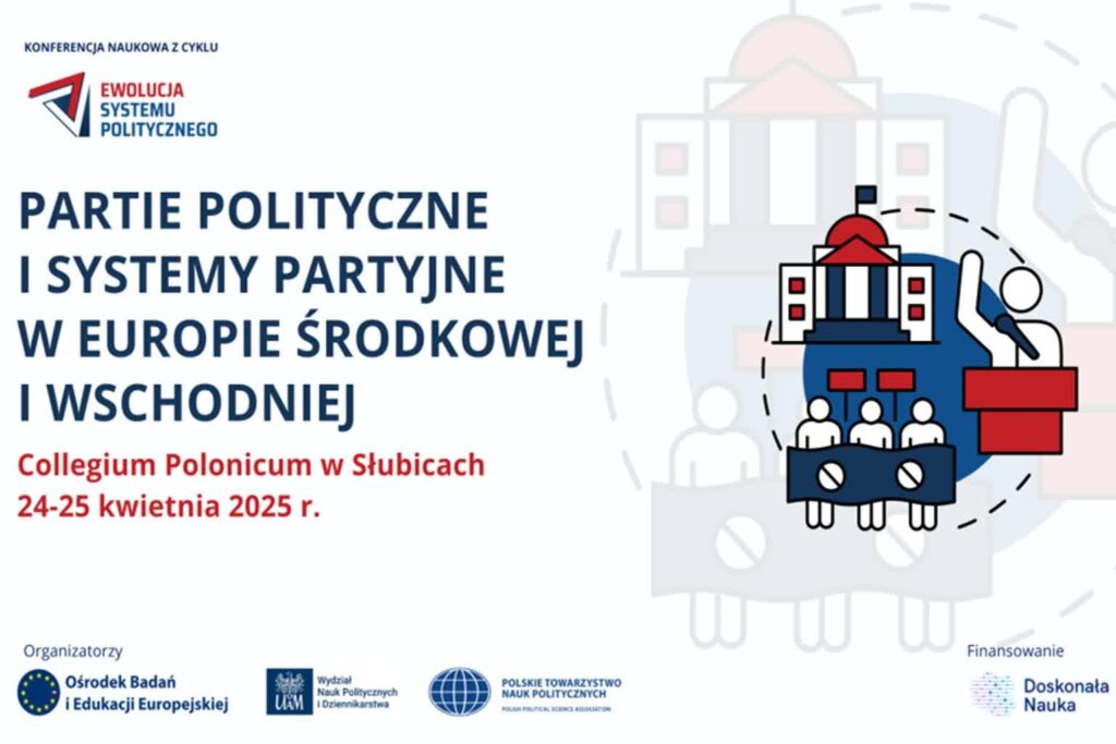 W Collegium Polonicum o partiach politycznych graf. organizator
