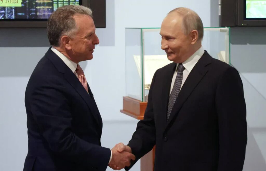 Steve Witkoff i Władimir Putin. Fot. EPA/GAVRIIL GRIGOROV/SPUTNIK/KREMLIN / POOL