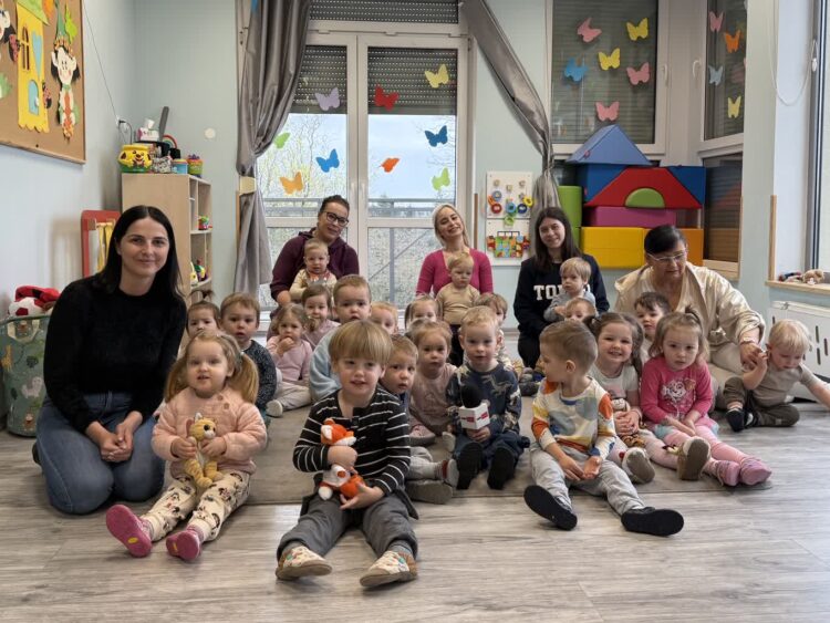 Dzień Radia w zielonogórskim żłobku Radio Zachód - Lubuskie