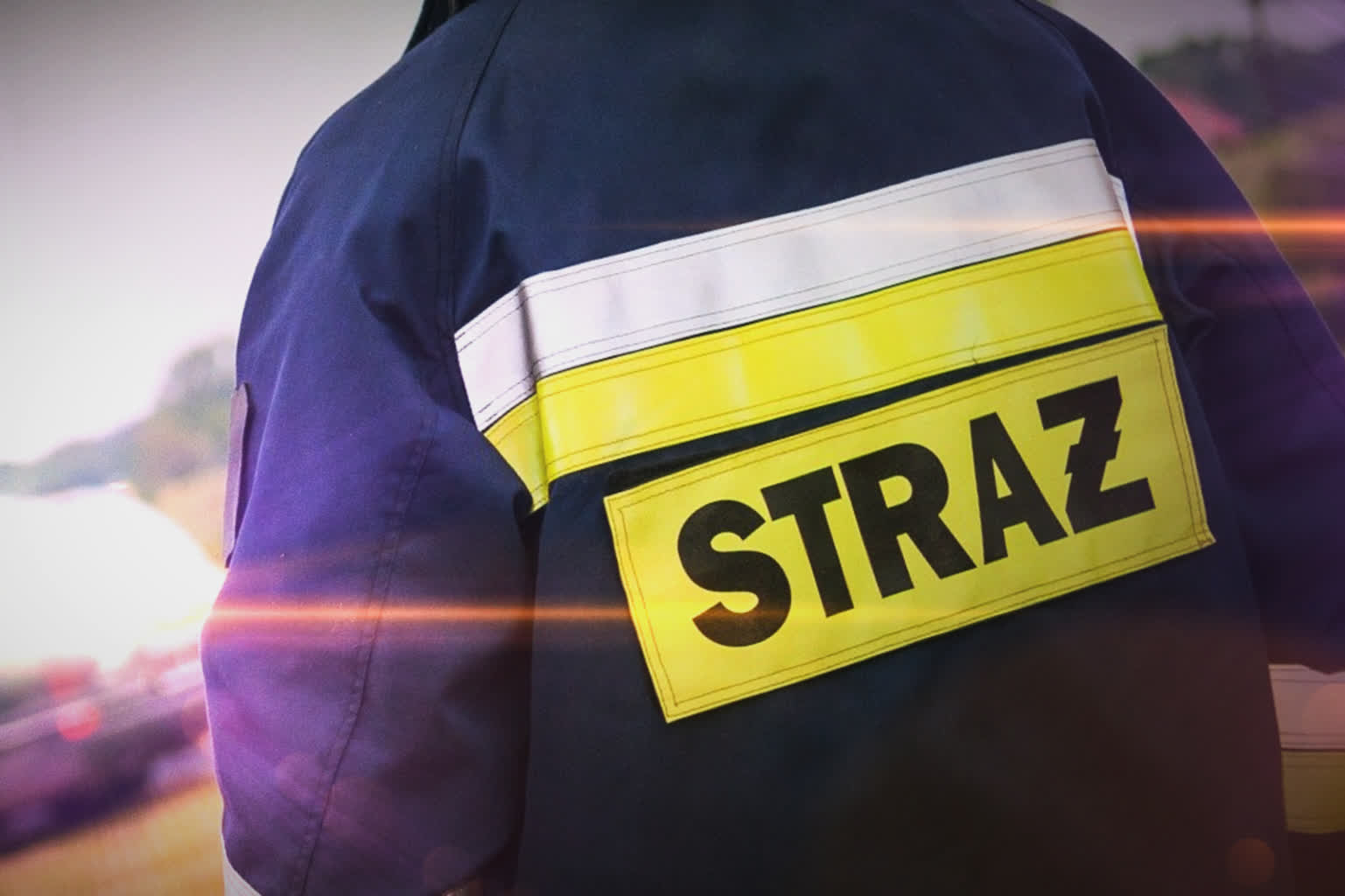 Płoną trawy na dawnym poligonie Radio Zachód - Lubuskie