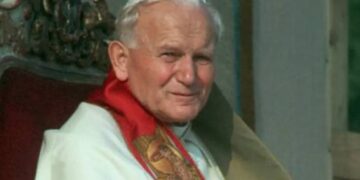 Ojciec Święty Jan Paweł II Fot. PAP/Jerzy Ochoński