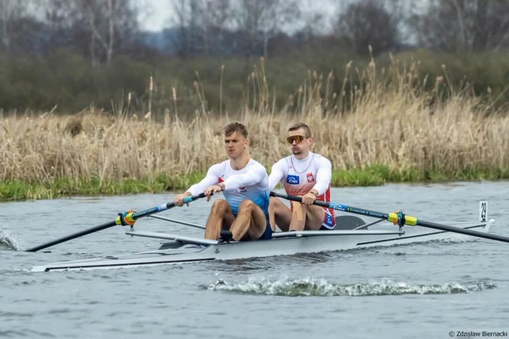 Gorzowscy wioślarze sprawdzianie w Kruszwicy. Nowy nabytek w wysokiej dyspozycji fot. Zdzisław Biernacki