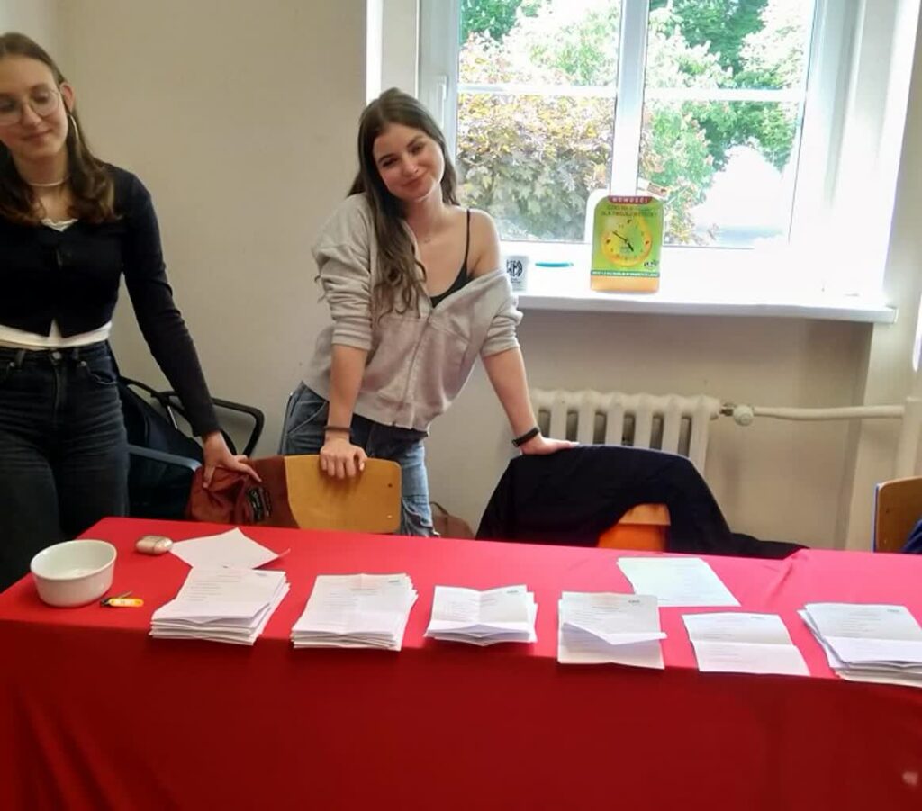 Prawybory w liceum w Sulechowie Fot.: Liceum Ogólnokształcące w Sulechowie