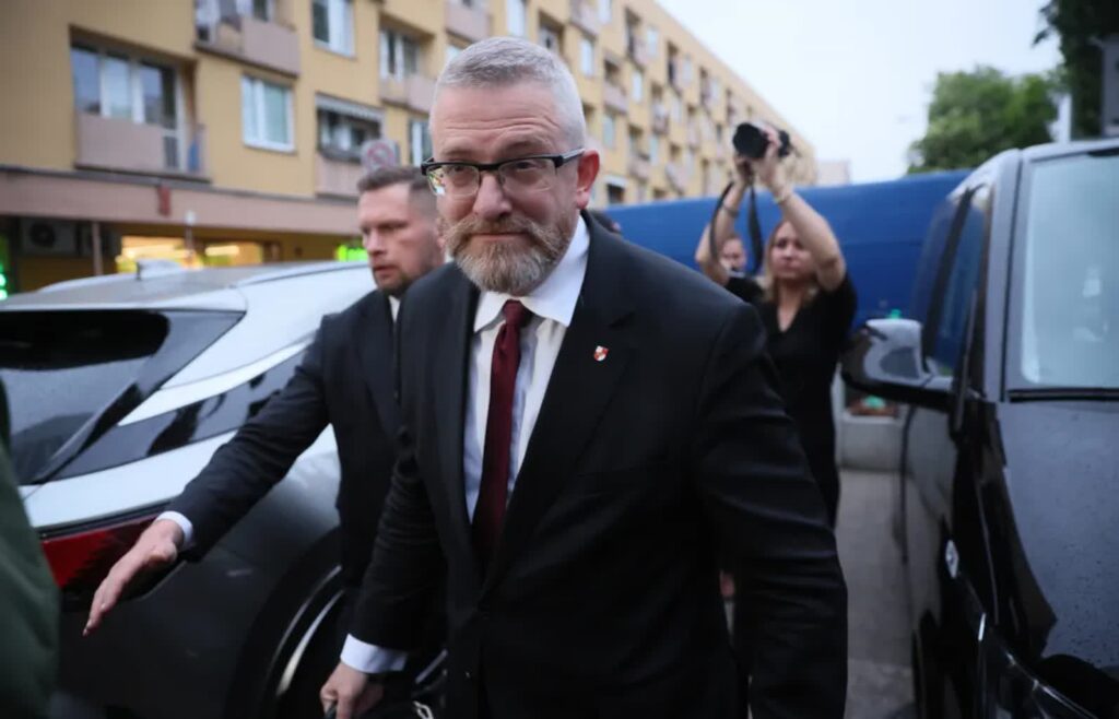 Grzegorz Braun Fot. PAP/Leszek Szymański