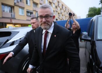 Grzegorz Braun Fot. PAP/Leszek Szymański