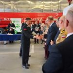 "Lubuski strażak" - podpisanie umów w ramach wsparcie WFOŚiGW w Zielonej Górze dla jednostek OSP (fot. Piotr Bakselerowicz)