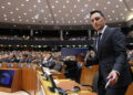 Posiedzenie europarlamentu w Brukseli (PAP/EPA/OLIVIER HOSLET)