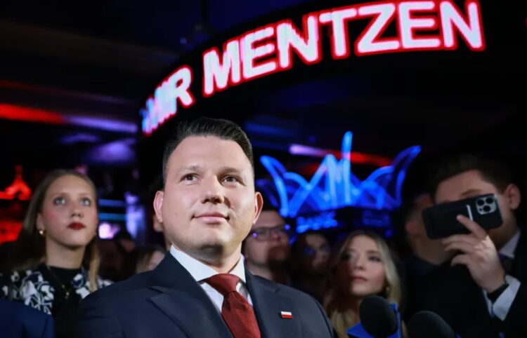 Sławomir Mentzen Fot. PAP/Leszek Szymański