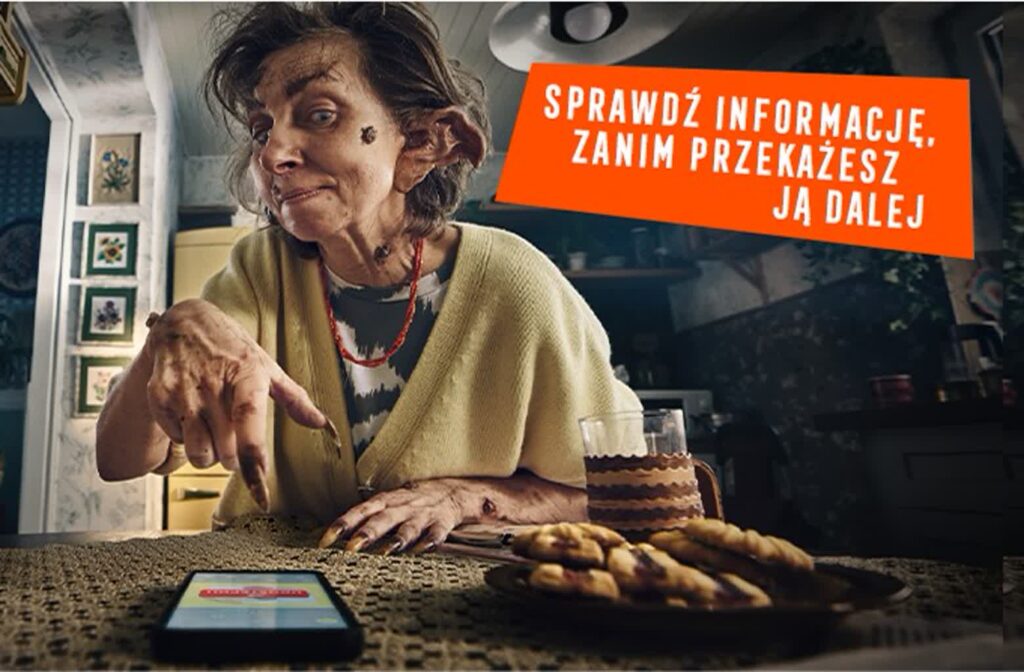 Cyberprzezorny - kampania "Nie bądź internetowym trollem" 1 https://www.gov.pl/web/cyfryzacja/jak-rozpoznac-dezinformacje-w-sieci-trwa-ogolnopolska-kampania-spoleczna-ministerstwa-cyfryzacji-i-nask