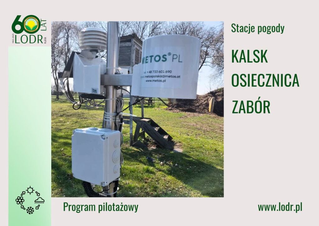 Stacje pogodowe dla winiarzy i rolników fot. LODR Kalsk