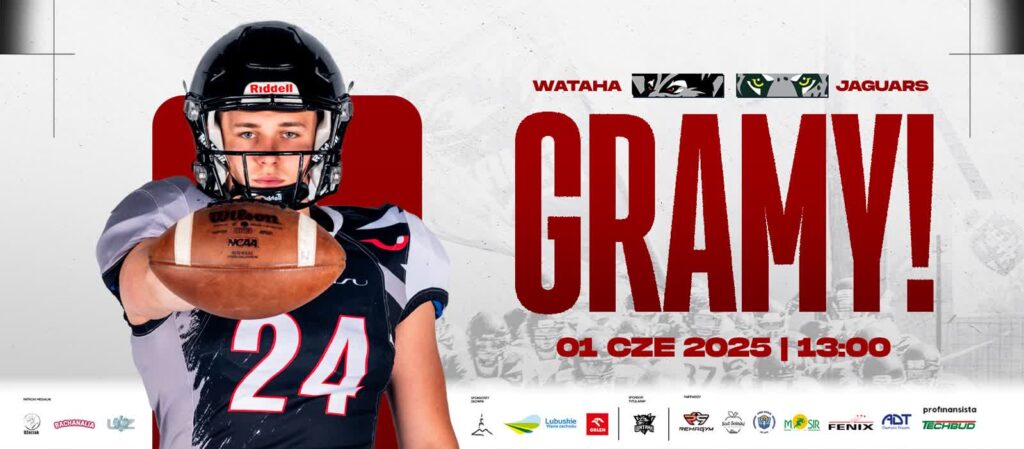 Po serii wyjazdów futboliści wracają na Botaniczną plakat meczowy: Wataha Zielona Góra