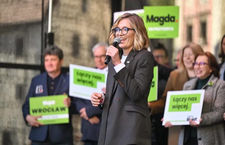 Magdalena Biejat Fot. PAP/Maciej Kulczyński