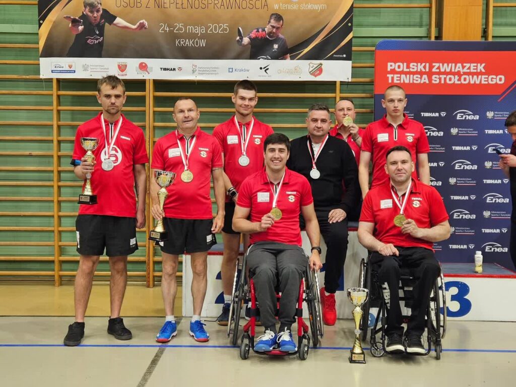 Tenisiści stołowi GZSN Start ponownie najlepsi w kraju. fot. GZSN Start Gorzów Wlkp.