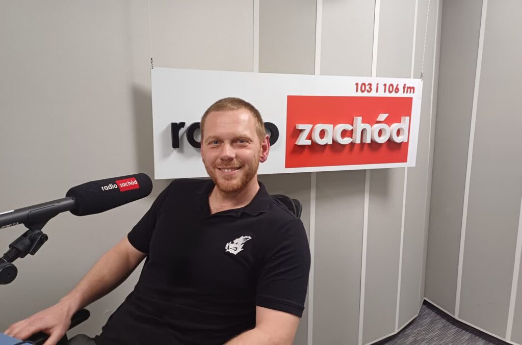 Krzysztof Napieralski, wiceprezes Dzikie Dziki Gorzów Radio Zachód - Lubuskie