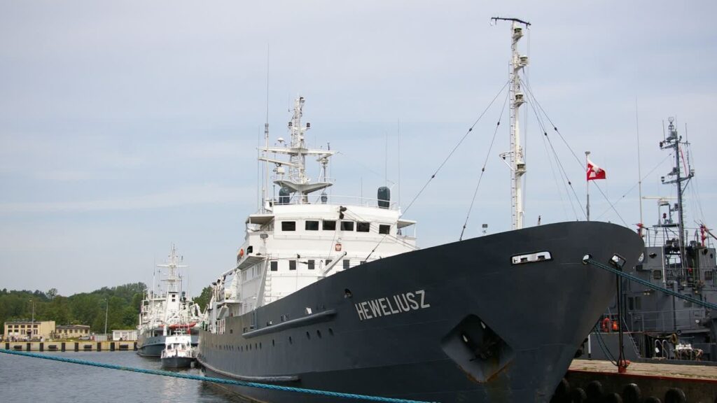 ORP Heweliusz. Fot. Wikipedia