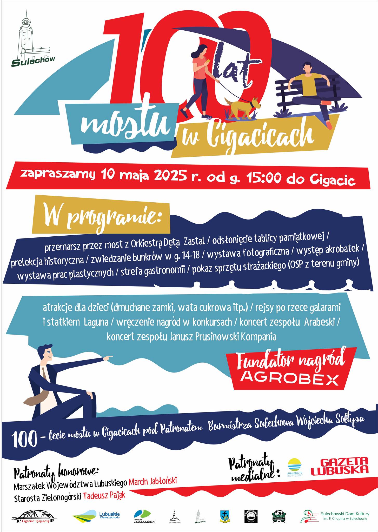 Już jutro obchody 100-lecia mostu w Cigacicach Radio Zachód - Lubuskie