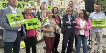 Magdalena Biejat w Zielonej Górze Radio Zachód - Lubuskie