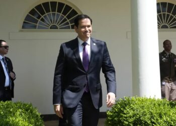 Marco Rubio Fot. PAP/EPA/YURI GRIPAS / POOL
