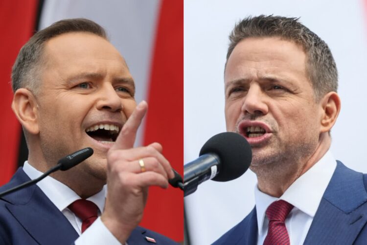 Ostatni weekend kampanii: snus, piwo z Mentzenem, marsze w stolicy 9 Fot. PAP