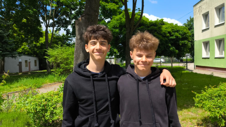 Trampkarze Lechii wygrali z Górnikiem Zabrze na jego terenie 9 Kapitan Lechii U-15 Borys Sejwa oraz strzelec dwóch goli w meczu z Górnikiem Jan Borsa; fot. Paweł Górski