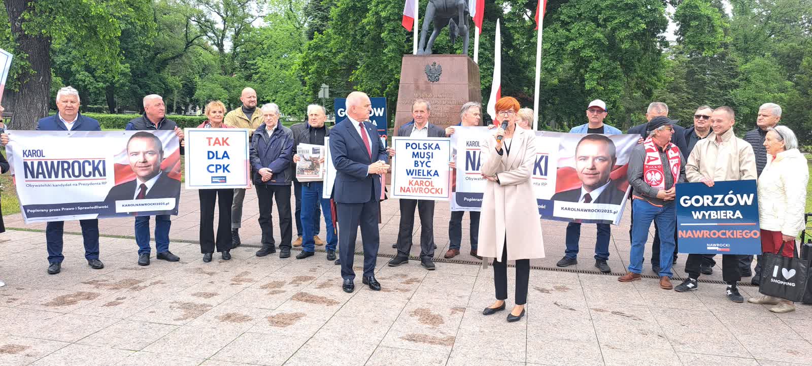 Pracowity dzień w sztabie Karola Nawrockiego w Gorzowie Radio Zachód - Lubuskie