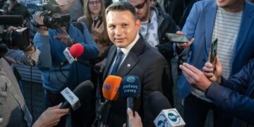 Sławomir Mentzen Fot. PAP/Tytus Żmijewski