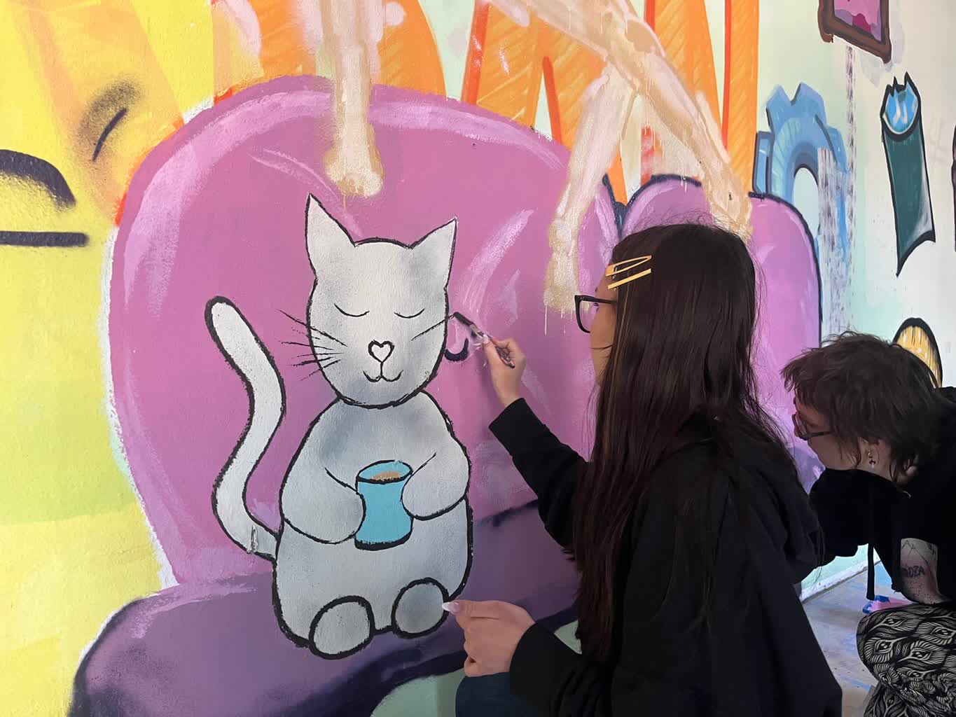 Warsztaty tworzenia graffiti w Urban Lab Radio Zachód - Lubuskie