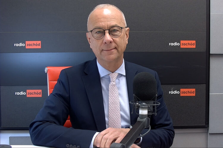 Marcin Jabłoński, marszałek województwa lubuskiego Radio Zachód - Lubuskie