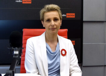 Edyta Gajda, burmistrzyni Żar Radio Zachód - Lubuskie