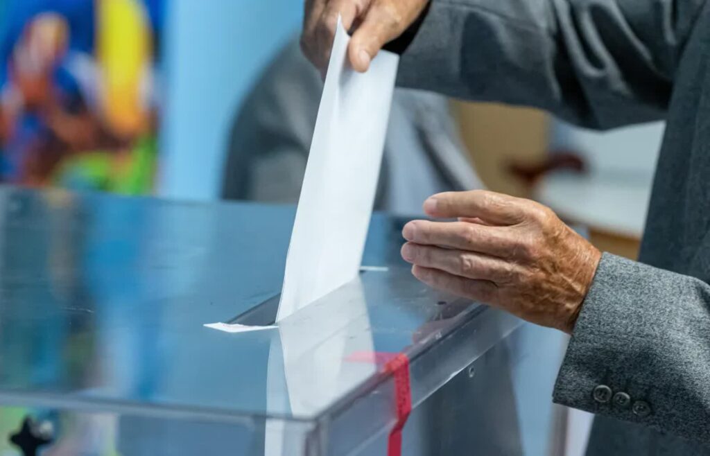 Wybory. Fot. PAP/Paweł Jaskółka