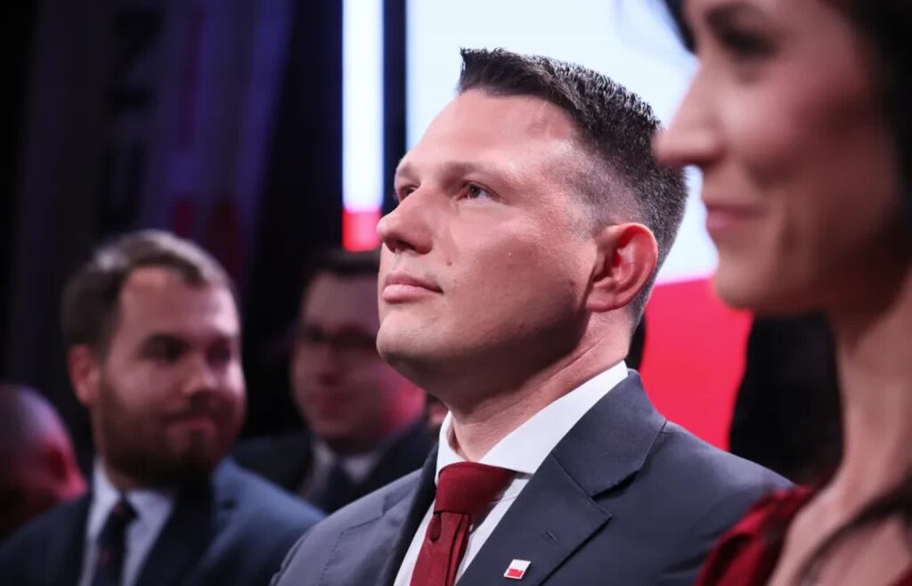 Kogo poprze Sławomir Mentzen? Lider Konfederacji stawia warunki 7 Sławomir Mentzen. Fot. PAP/ Leszek Szymański