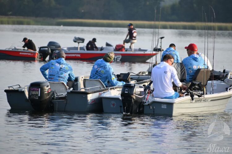 Zawody spinningowe na Jeziorze Sławskim 9 Zawody spinningowe
