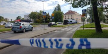 Pieszy potrącony na pasach Radio Zachód - Lubuskie