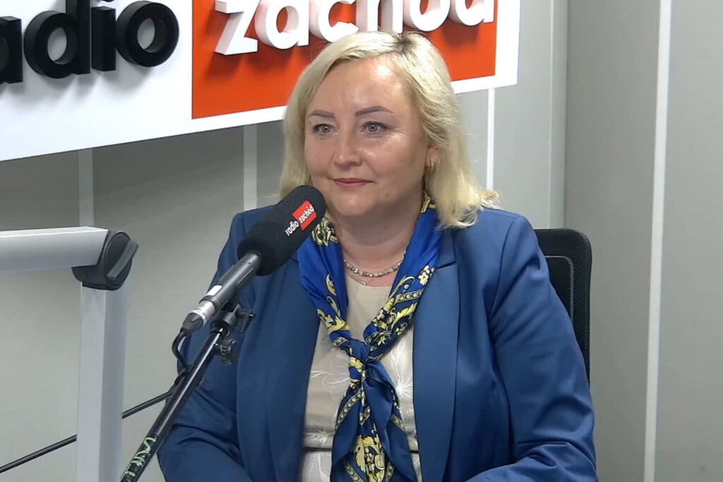 dr Małgorzata Trocka, prorektor ds. Kształcenia AJP Radio Zachód - Lubuskie