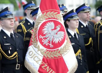 Centralne Obchody Dnia Strażaka. Fot. PAP/PAP/Tomasz Gzell